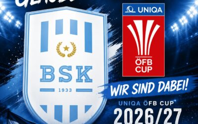 BSK 1933 für den UNIQA ÖFB Cup 2026/27 zugelassen
